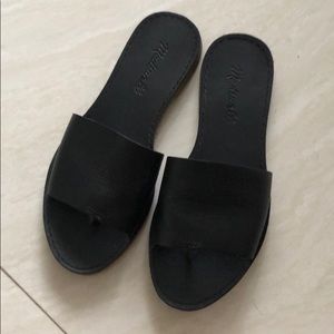 Madewell Boardwalk Post Slide sandals